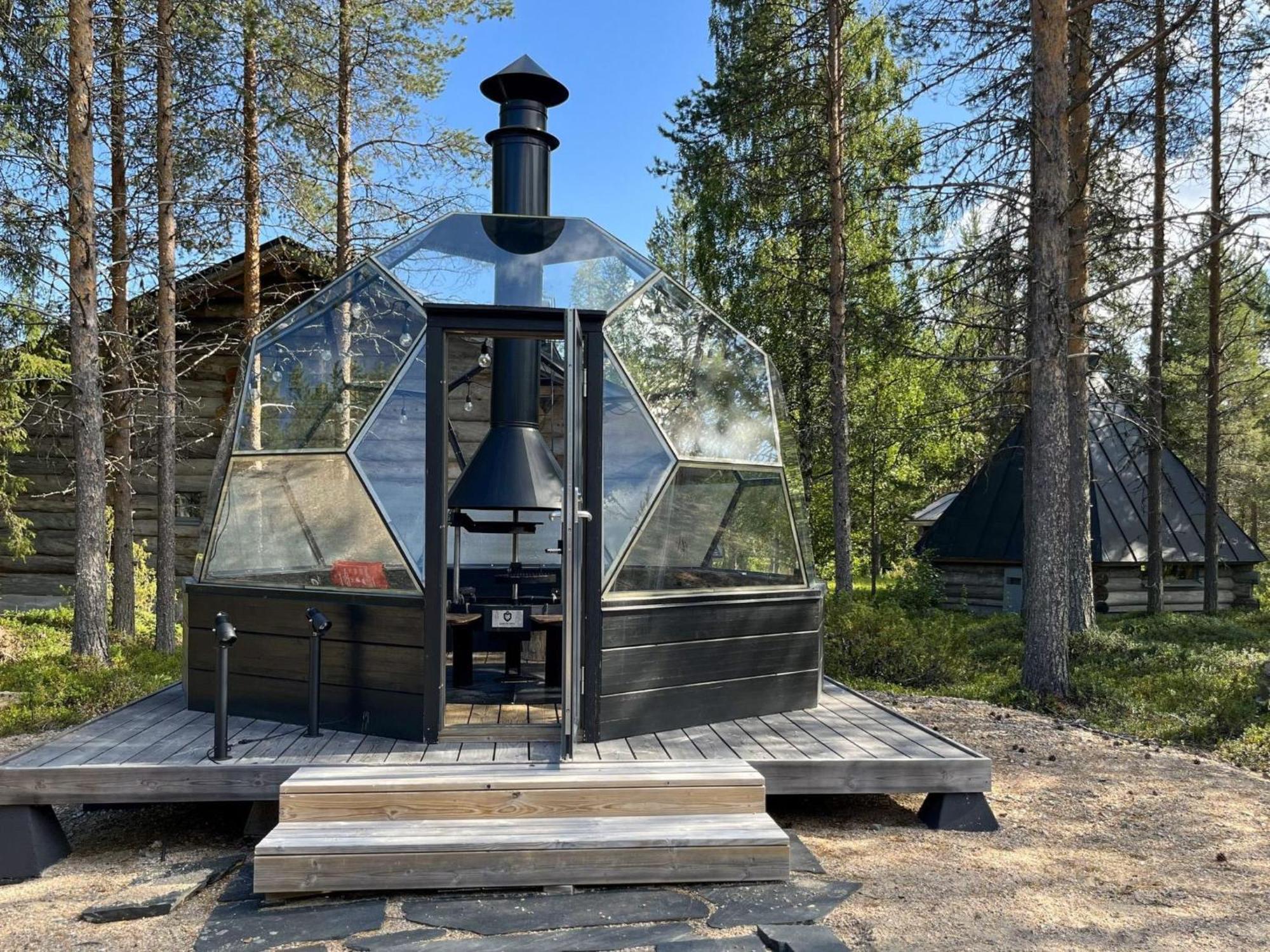 Holiday Home Samruam B Aurora Cabin By Interhome Salla Esterno foto